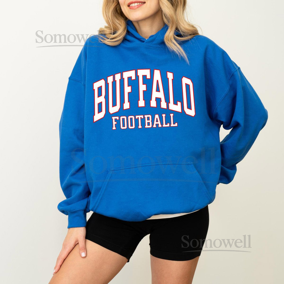 Vintage Buffalo Football Hoodie Trendy Buffalo Sweatshirt For Game Day_9