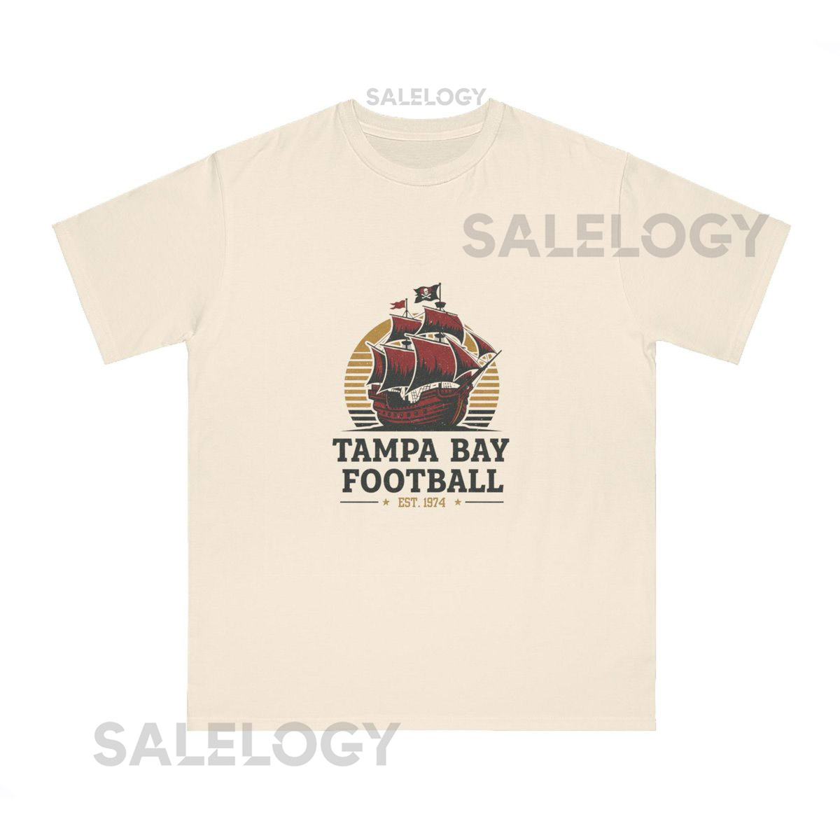 Vintage Tampa Bay Football T-Shirt Unisex Soft Tee Classic Sports Apparel Gift for Football Fans Casual Wear_538