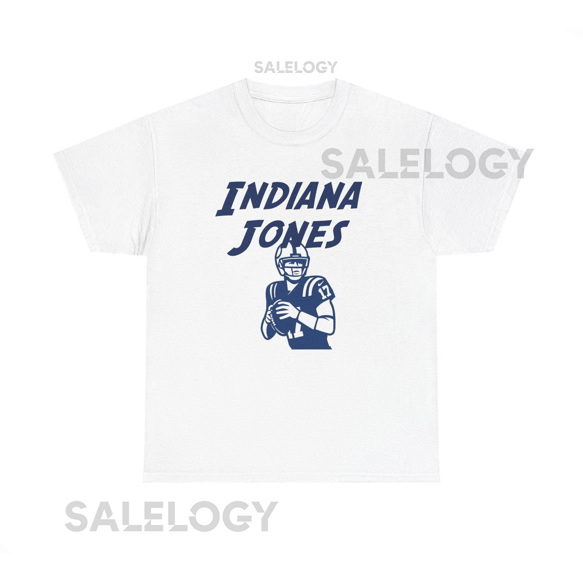 Indiana Jones Inspired Unisex Tee Daniel Jones Colts Fan Shirt Graphic Tshirt Soft Fit Cotton Colts NFL Gear Indian_439