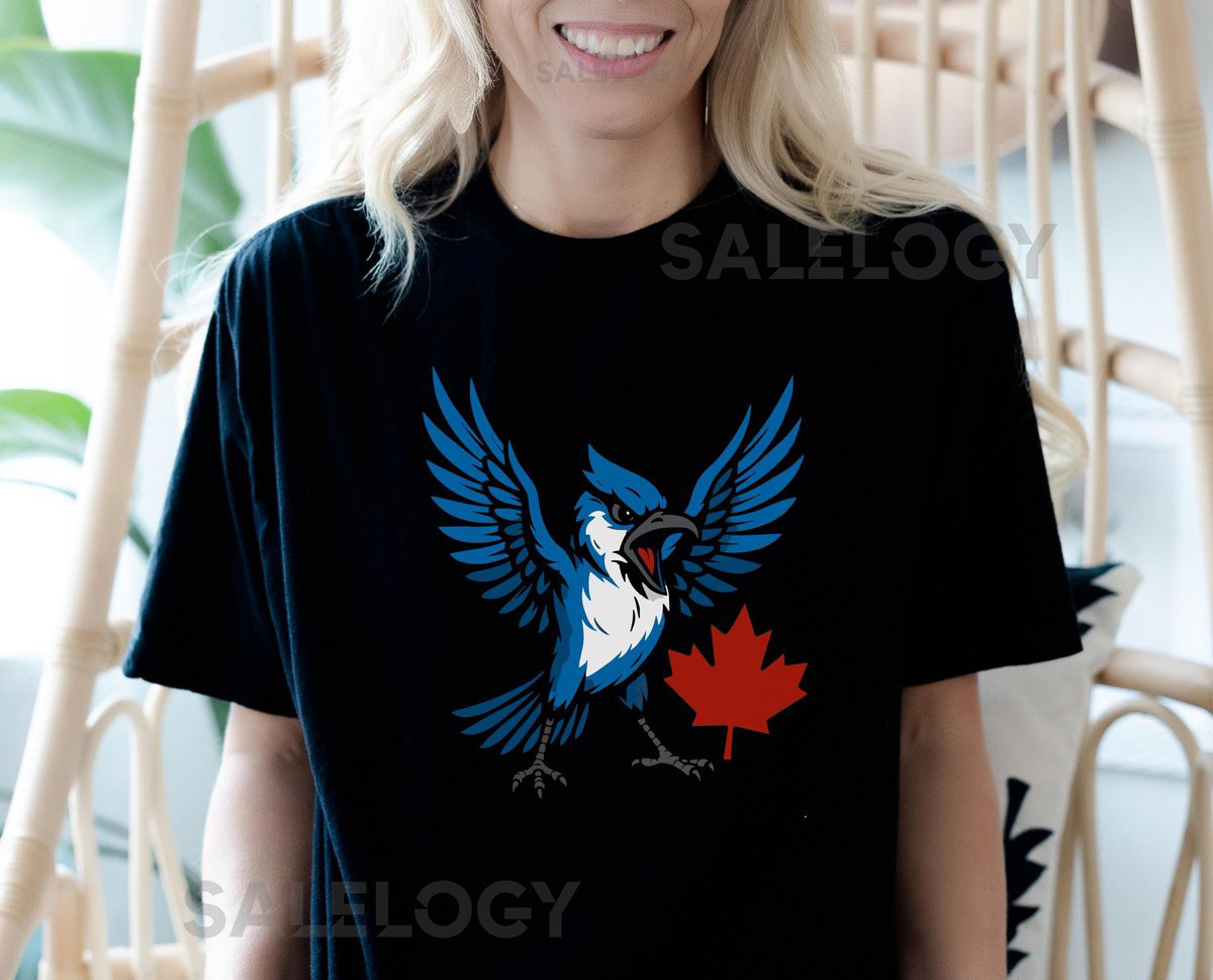 Canadian Blue Jay Shirt for Toronto Fan Canada T-Shirt for Baseball Lovers Canadian Tee for Professional Sports Enthusiasts_150