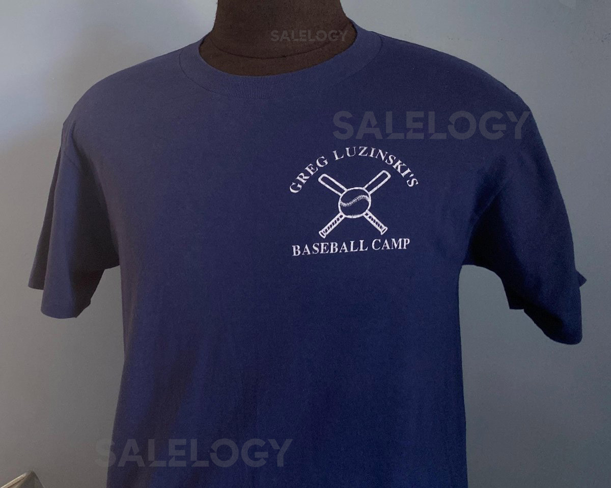 Vintage 80s Greg Luzinski's Baseball Camp T-Shirt Chicago White Sox - MEDIUM_419