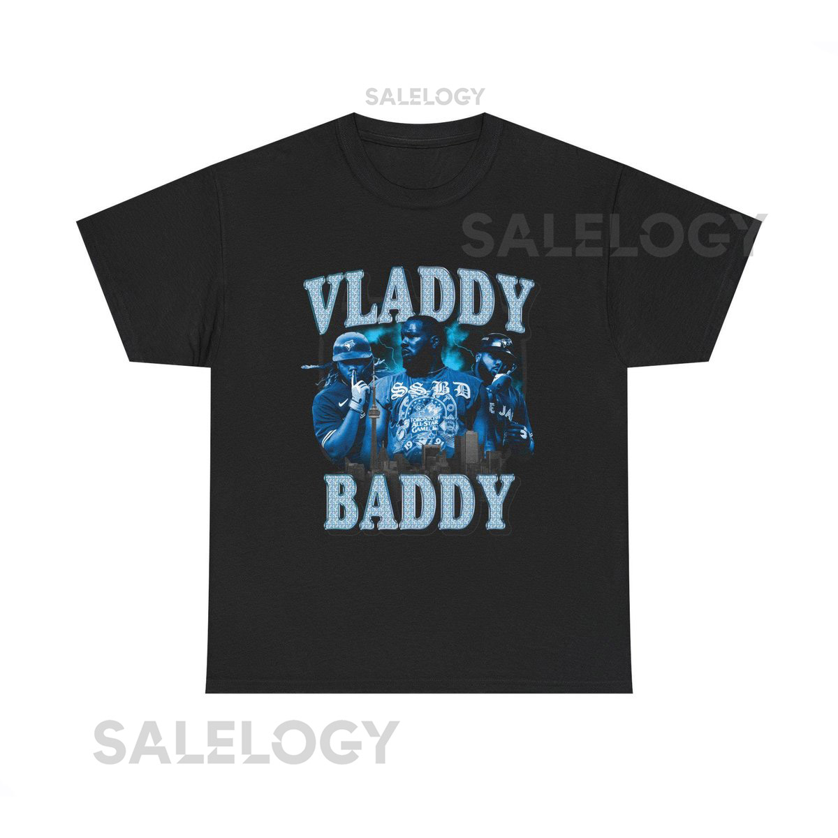 Vladimir Guerrero Jr - Toronto Blue Jays 2025 Playoffs - Vintage-Style Graphic T-Shirt_575