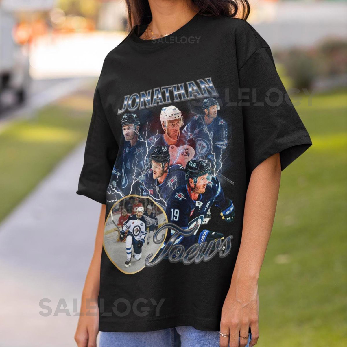 Jonathan Toews Vintage 90s Winnipeg Jets NHL Hockey Design Retro Bootleg Gift Classic Graphic Unisex T Shirt Limited Edition Jets NHL Shirt_238