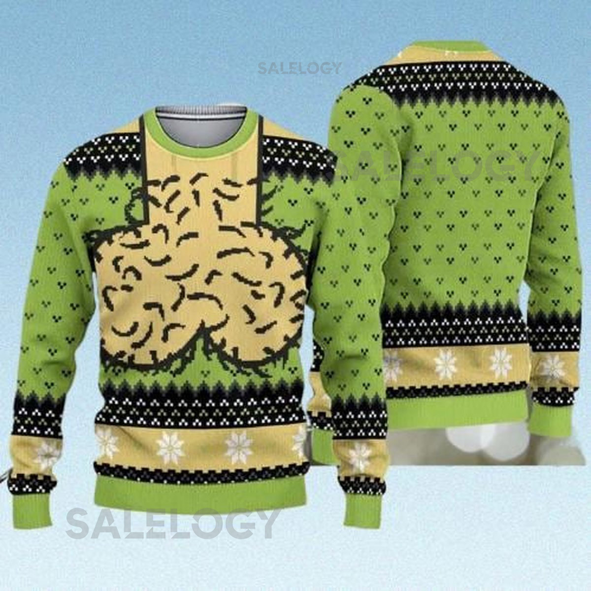 Funny Meme Ugly Christmas Sweater Hilarious Holiday Jumper Cozy Unisex Winter Party