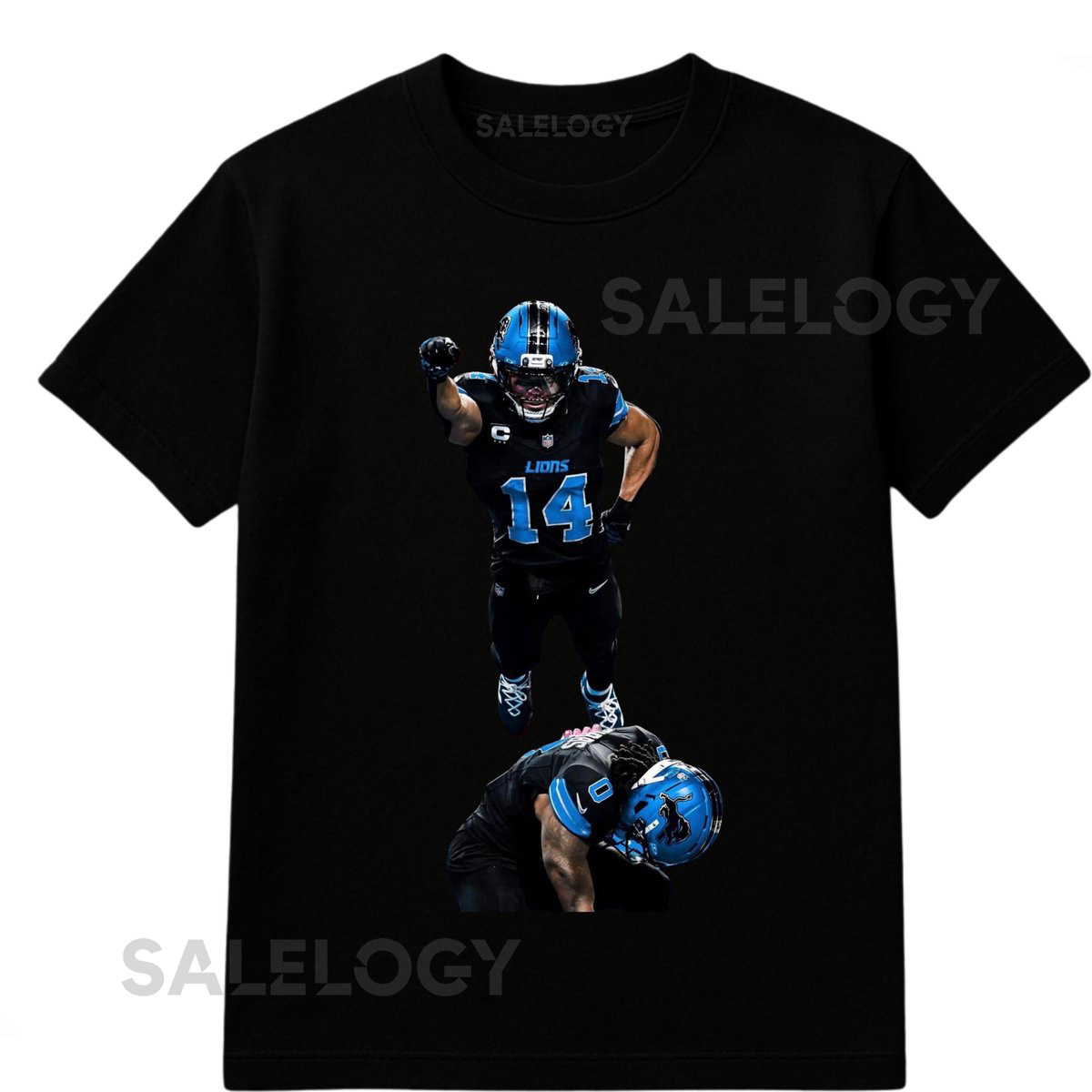 Gibbs x St. Brown celly_357