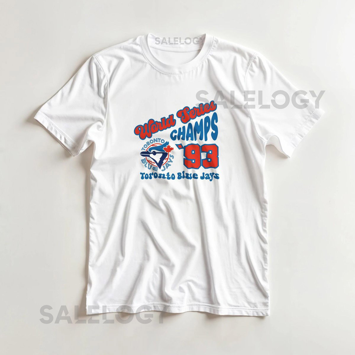 Toronto Blue Jays 1993 World Series Champs T-Shirt - Retro Baseball Tee_302