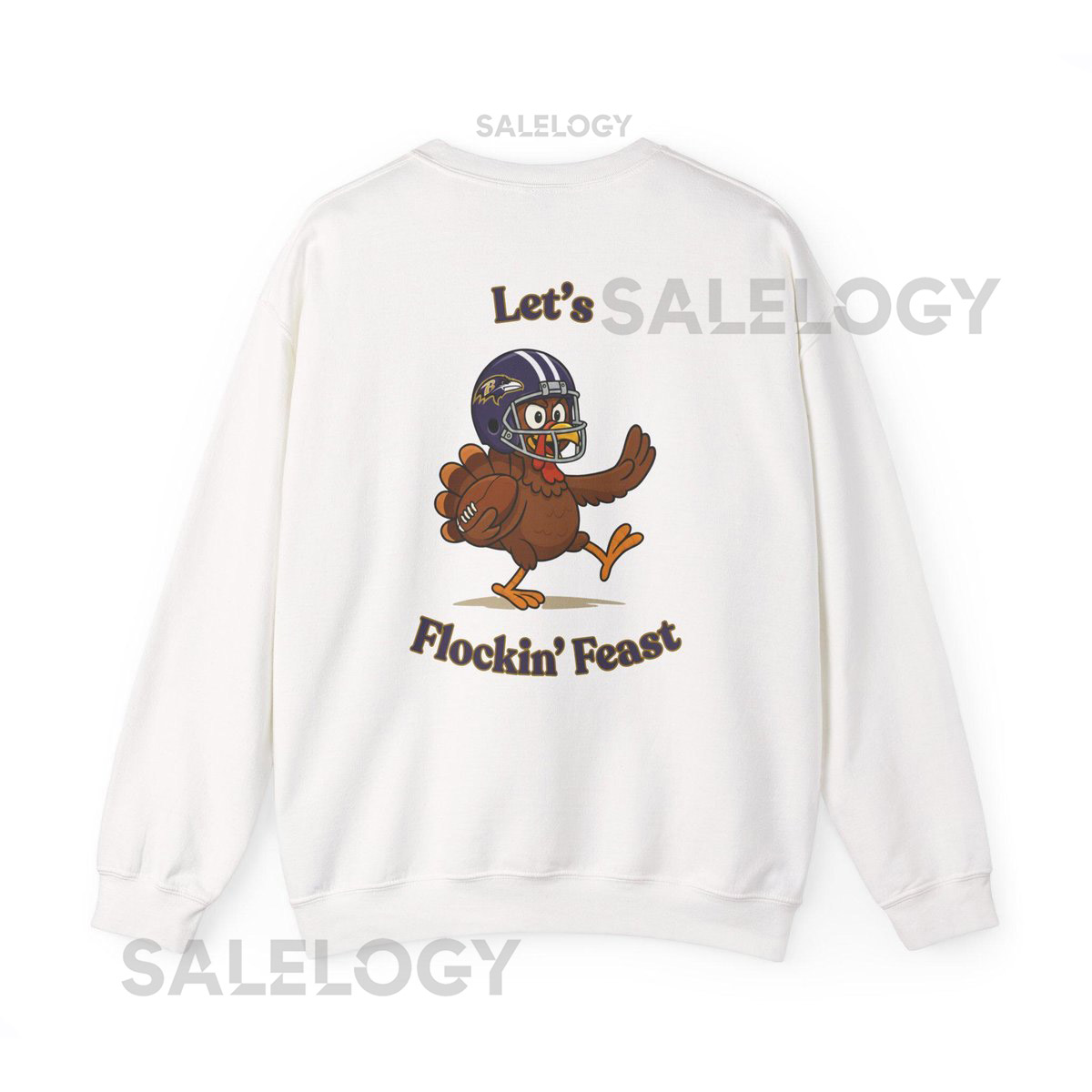 Baltimore Ravens Thanksgiving Turkey Sweatshirt Football Fan Gift_160