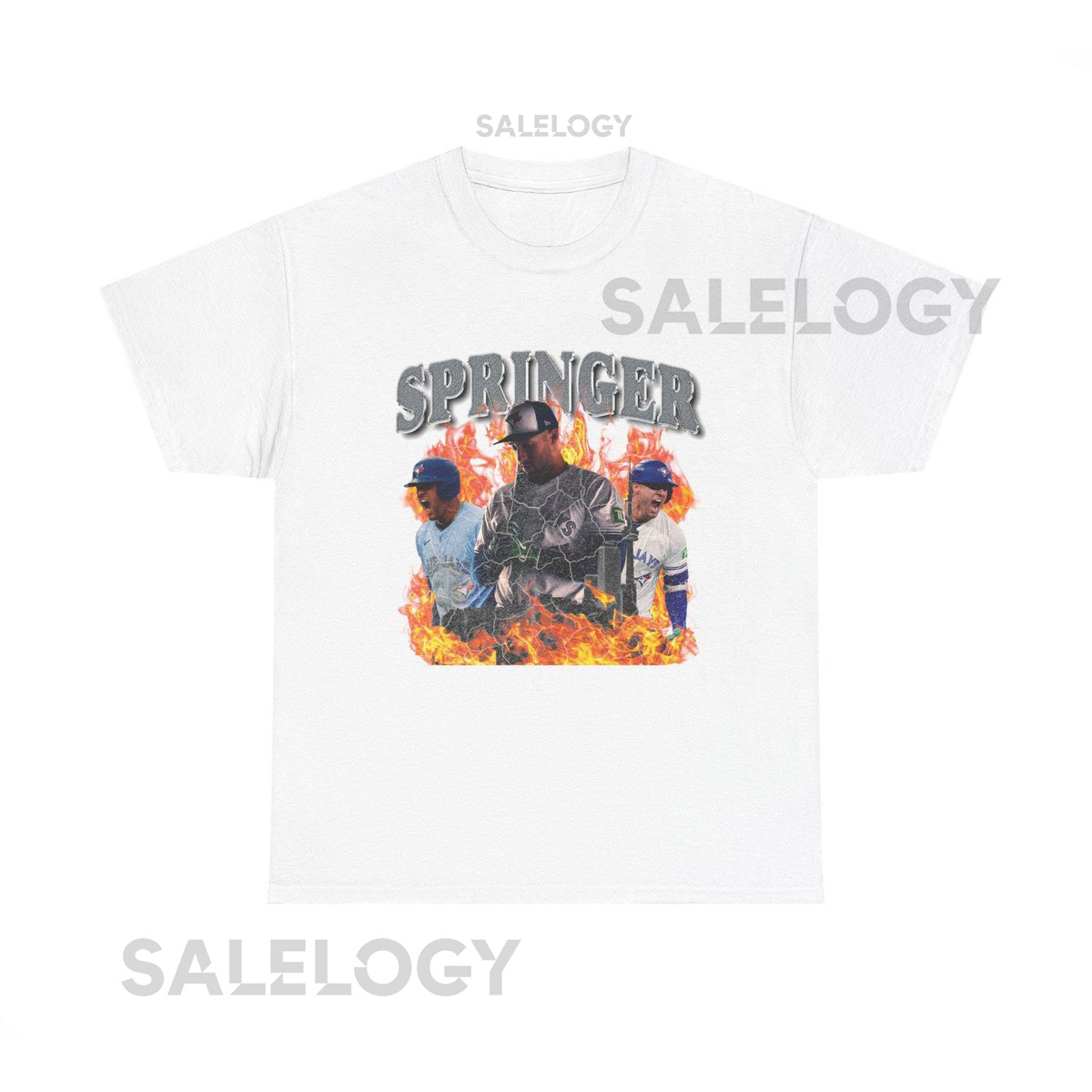 George Springer - Toronto Blue Jays 2025 Playoffs - Vintage-Style Graphic T-Shirt_476