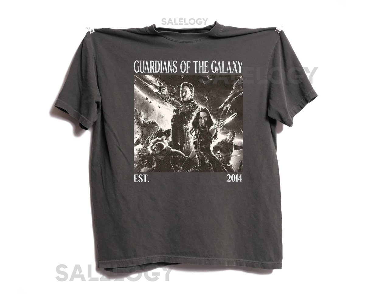 Guardians of the Galaxy Shirt Marvel Studio Superhero Shirt Vintage Avengers Team Shirt Star Lord Tee Disney Trip 2025 Shirt_510