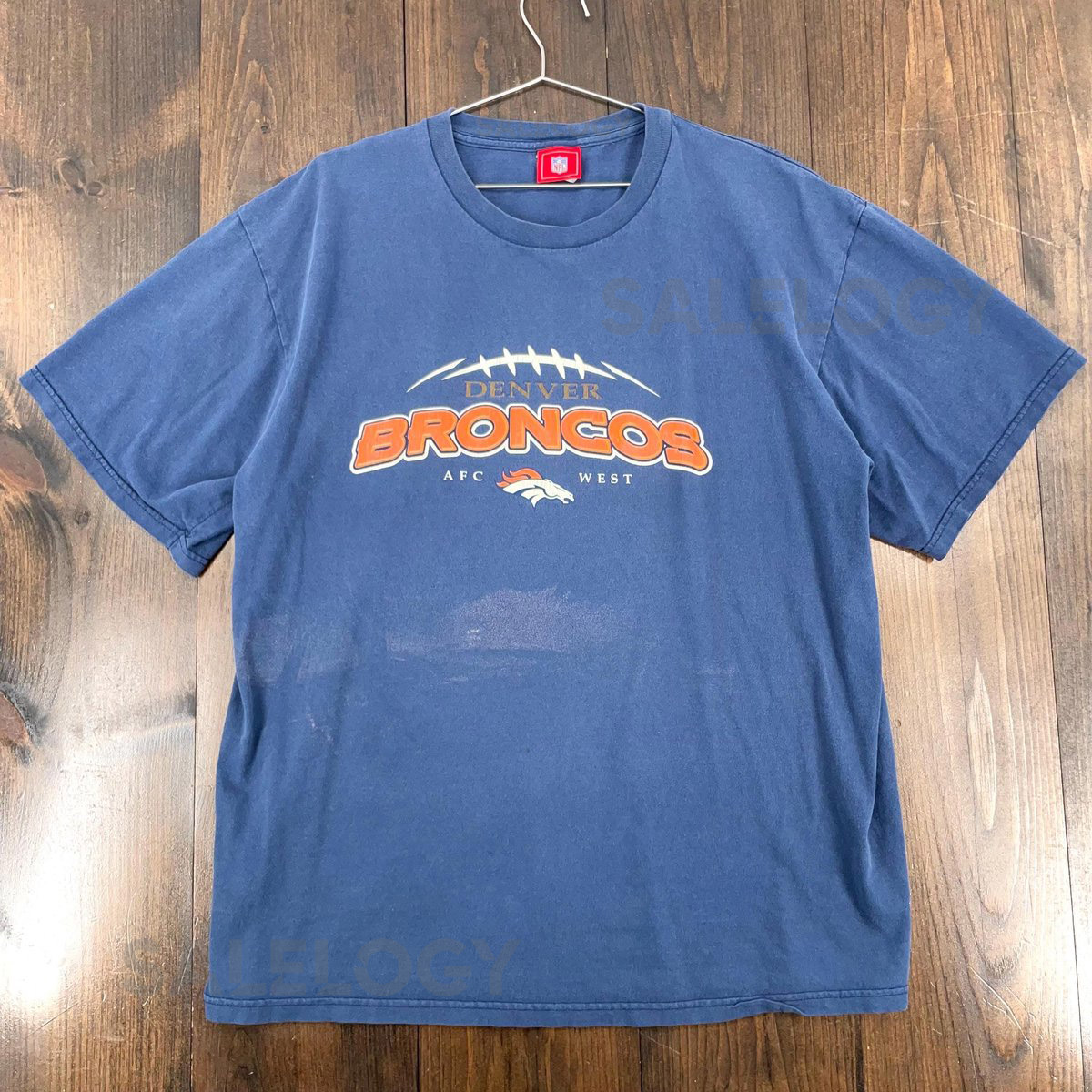 Vintage 1990s Denver Broncos American Football Graphic Tee Shirt see measurements for sizing_472