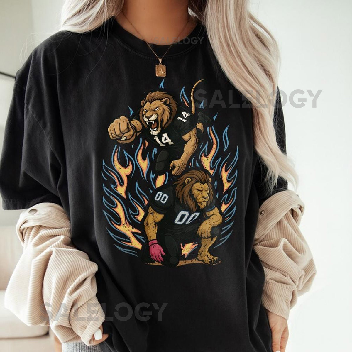 Amon Ra St.Brown Jahmyr Gibbs Celebration T-Shirt Detroit Football Merch Fan Gifts Amon Ra St.Brown Shirts Jahmyr Gibbs Tee_18