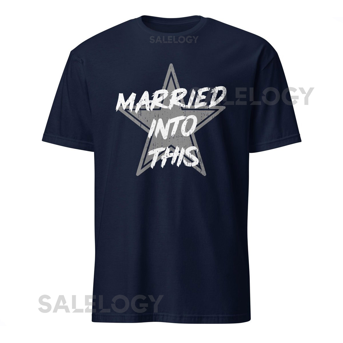 Dallas Football Married Into This Shirt Funny Wife Husband Fan Tee Unisex_219