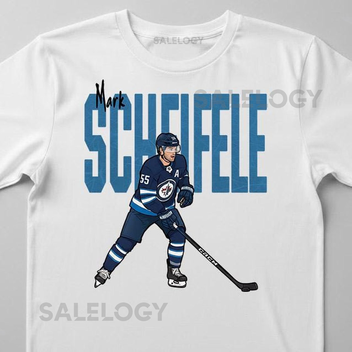 Mark Scheifele Winnipeg Jets Unisex Ice Hockey Fan T Shirt and Sweatshirt for Kids and Adults_285