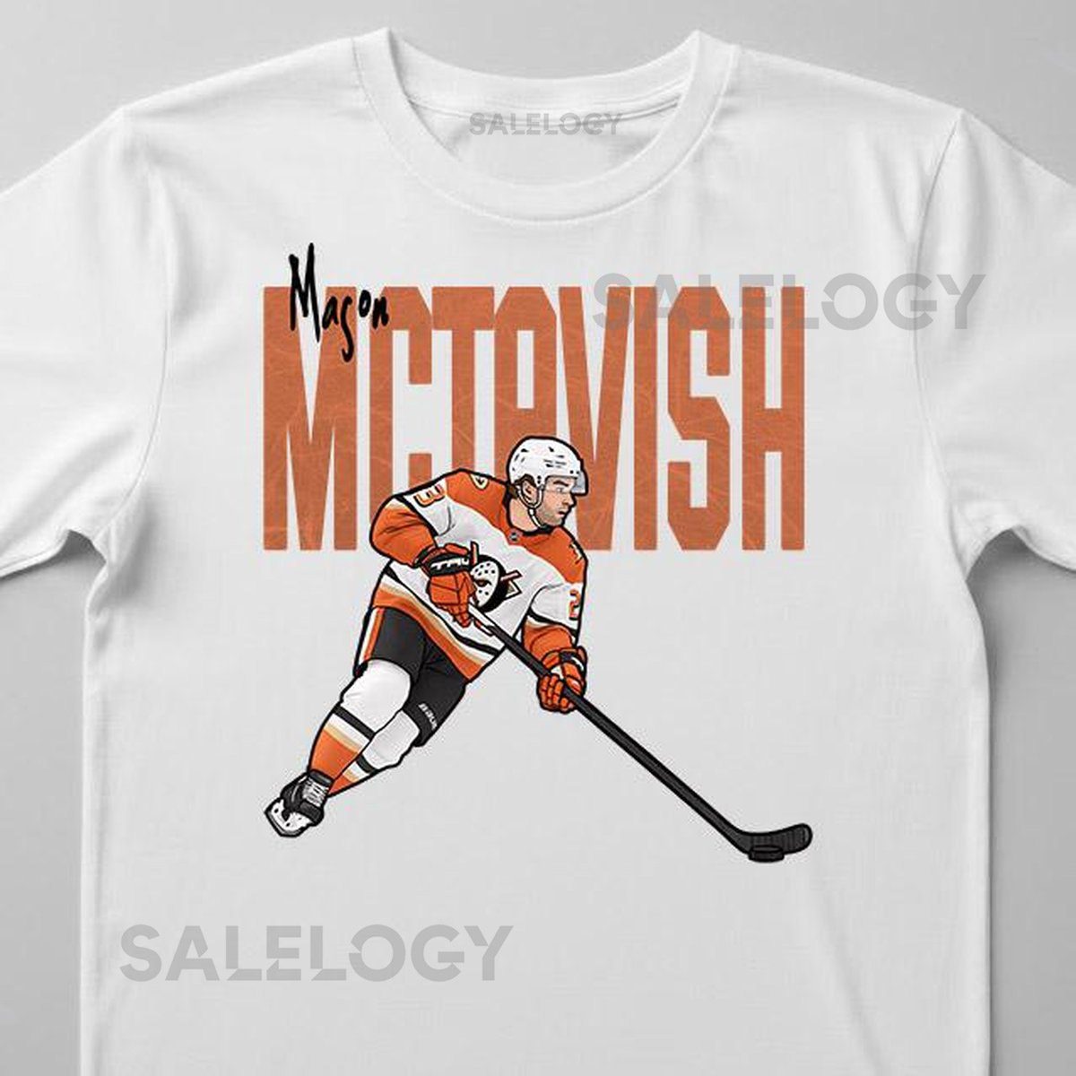 Mason McTavish Anaheim Ducks Unisex Ice Hockey Fan T Shirt and Sweatshirt for Kids and Adults_286