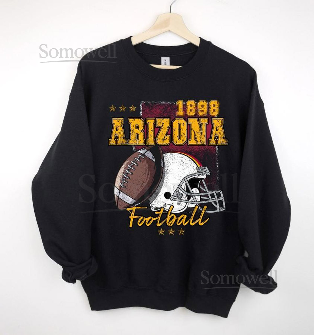 Vintage Arizona 1898 Football Sweatshirt Arizona Football T-Shirt Arizona Game Day Hoodie Football Team Season Unisex Shirts_960
