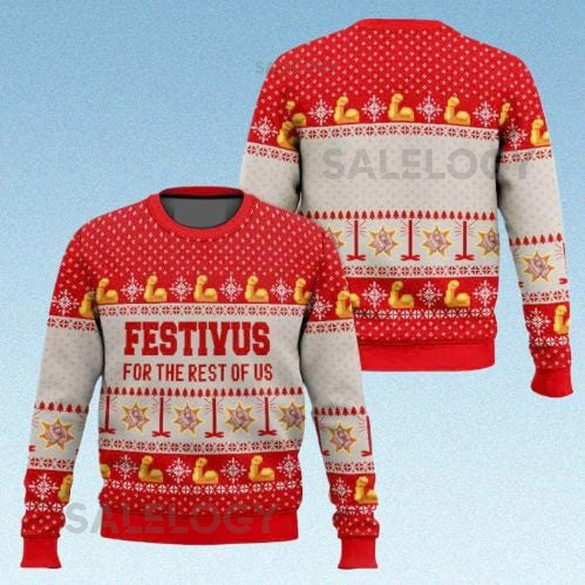 Bodybuilding Ugly Christmas Sweater Flexing Holiday Jumper Festivus For The Rest Of Us Xmas Pullover Funny Gym  for Fitness Lovers