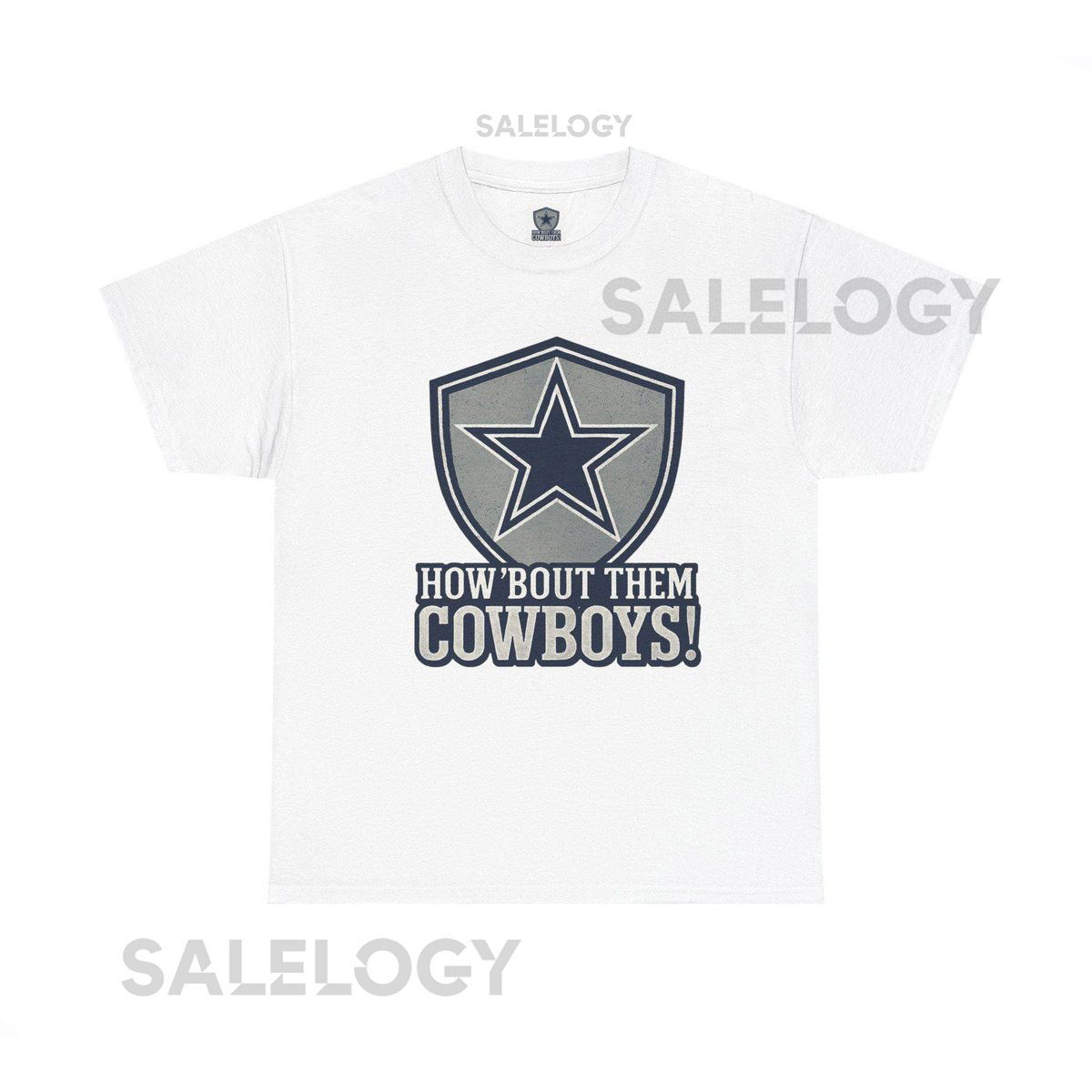 Unisex Dallas Cowboys - How 'Bout Them Cowboys Fan Shirt Game Day Apparel Sports Tee Casual Wear Gift for Cowboys Fans_463