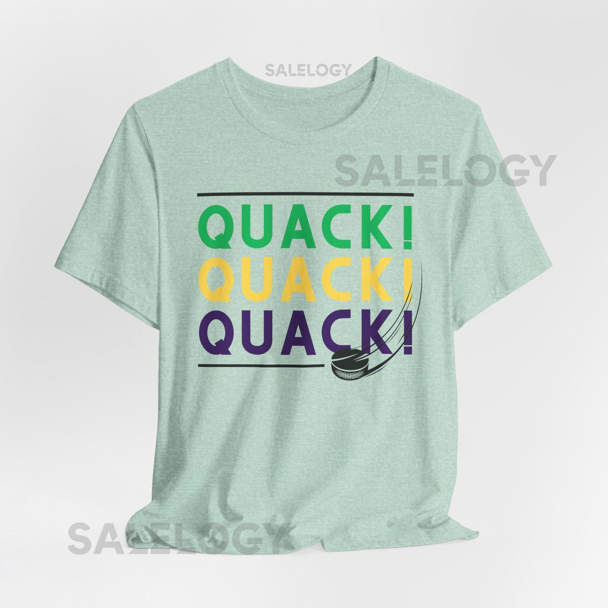 Mighty Ducks Shirt Quack Adult Disney Hockey Tee_297