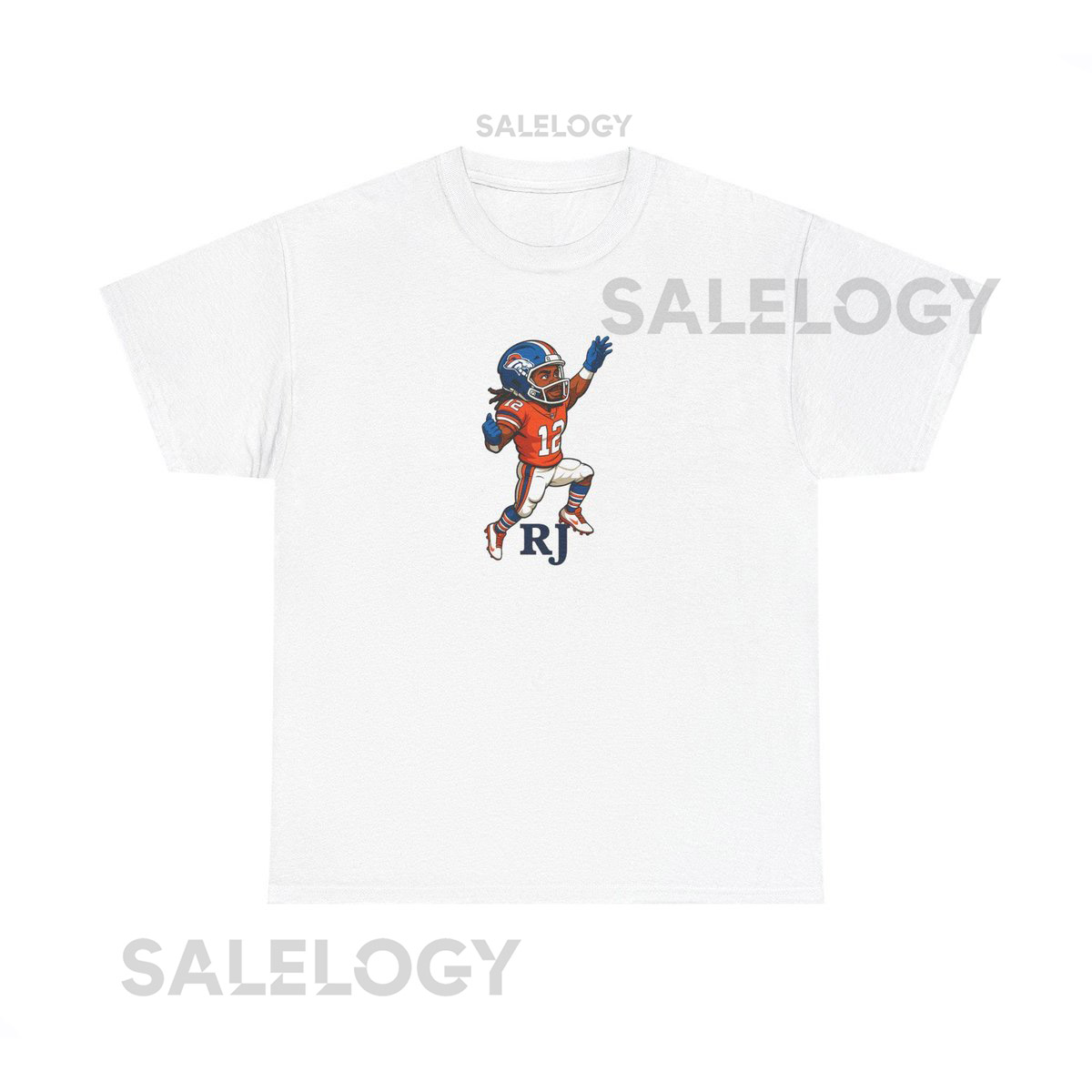 Vintage RJ Harvey Denver Broncos Fan Tee - Unisex Heavy Cotton Shirt Football Fan Apparel Retro Graphic Tee Sports Team T-Shirt Gift for_601