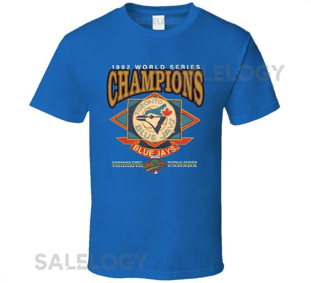 1992 World Series Champions Toronto Baseball Fan Vintage Look T Shirt_5