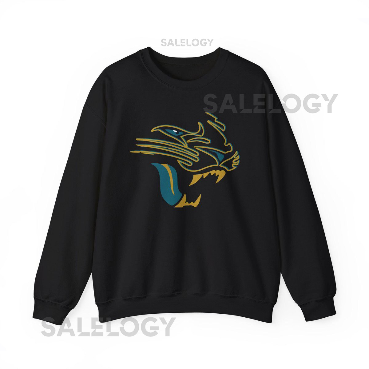 Jacksonville Jaguars Football NFL Sweatshirt Unisex Crewneck Pullover Team Spirit Apparel Game Day Jumper Sports Fa_651