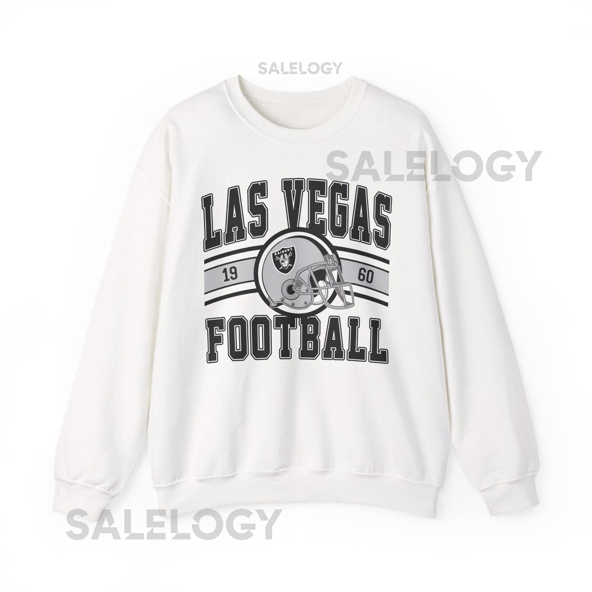 Las Vegas Raiders Sweatshirt Football Team Crewneck Jumper Unisex Pullover Sports Fan Gift Cozy Hoodie Game Day Apparel_66