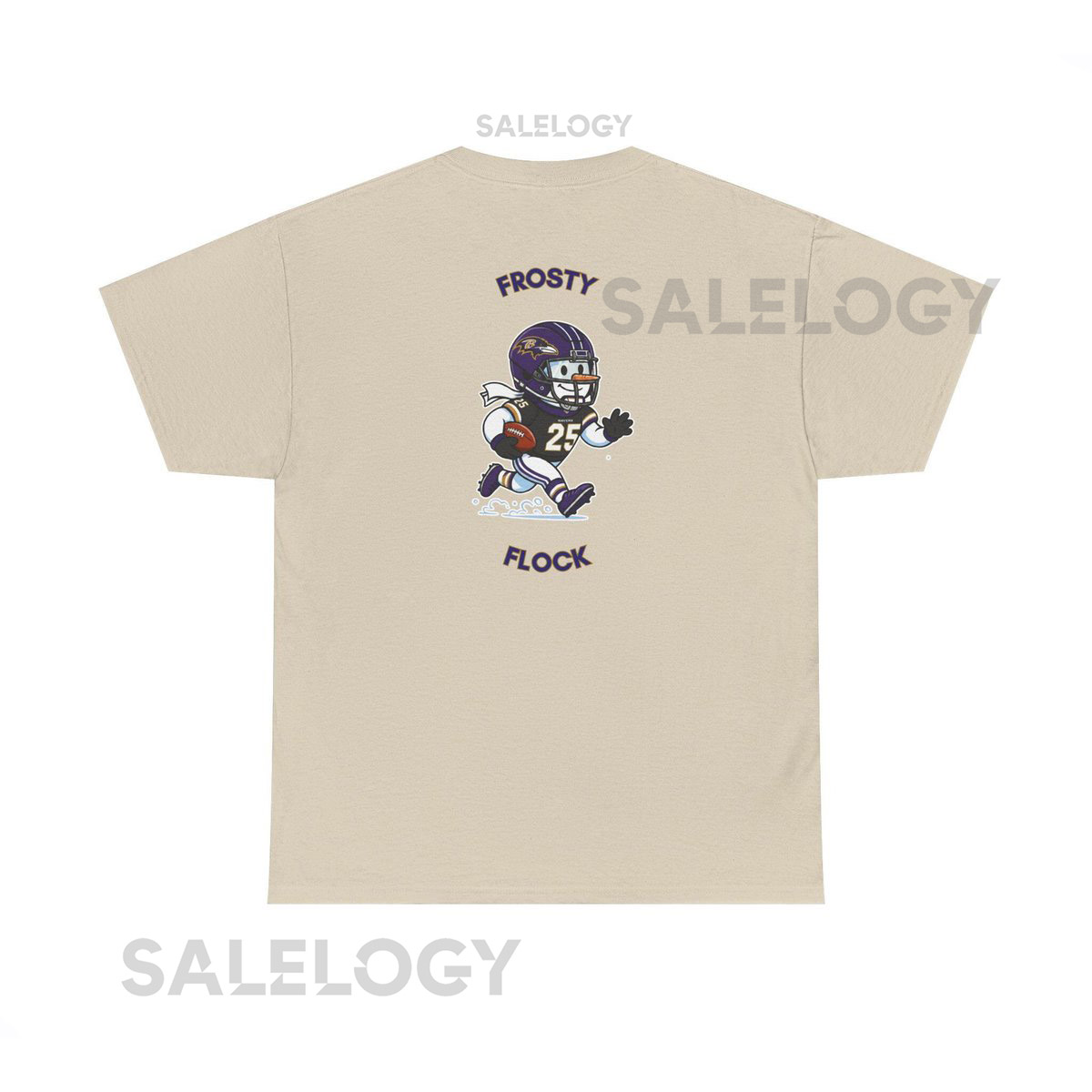 Baltimore Ravens Christmas T-Shirt NFL Football Fan Gift_138