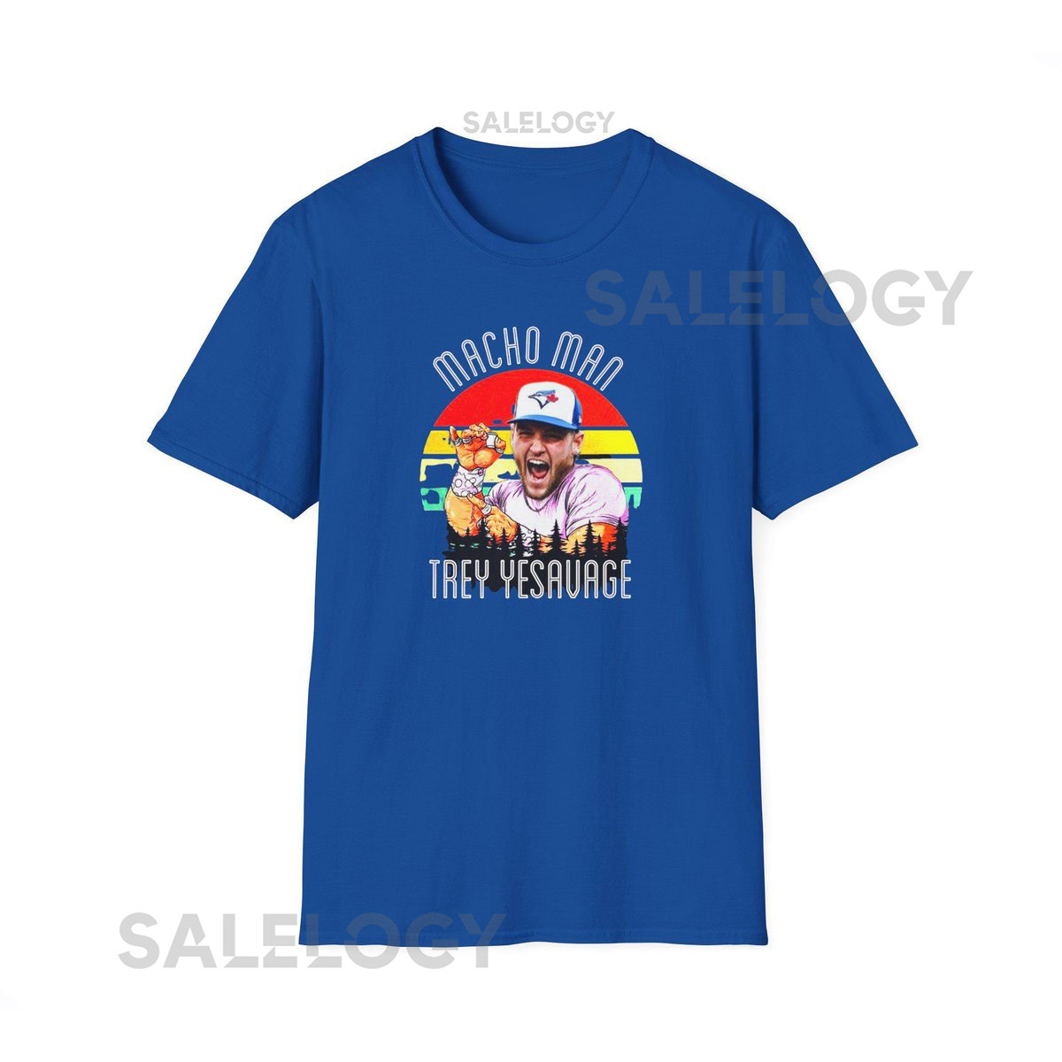 Macho Man Trey YesavageSoftstyle Crew Neck_588