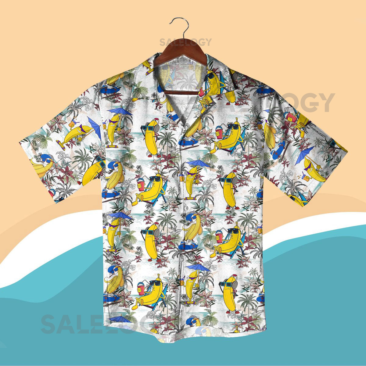 Funny Banana Hawaiian Shirt Shorts Tropical Fruit Beach Aloha Outfit Summer Party Vacation Shirt Fun Gift for Men Women Xmas Shirt Gifts_71