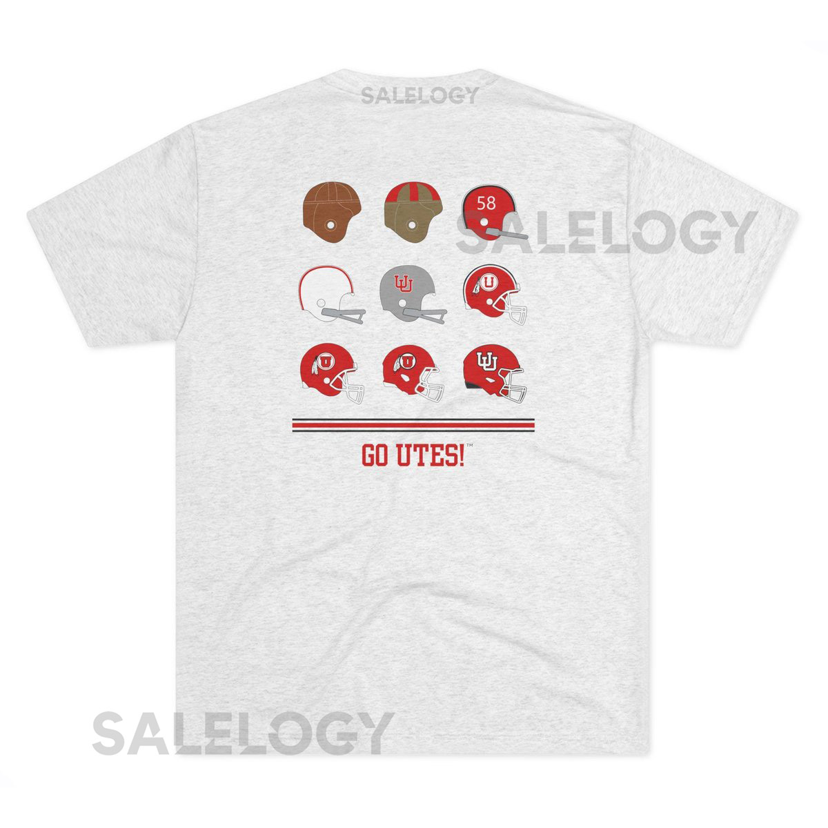 Utah Football Helmet Eras Unisex T Shirt_602