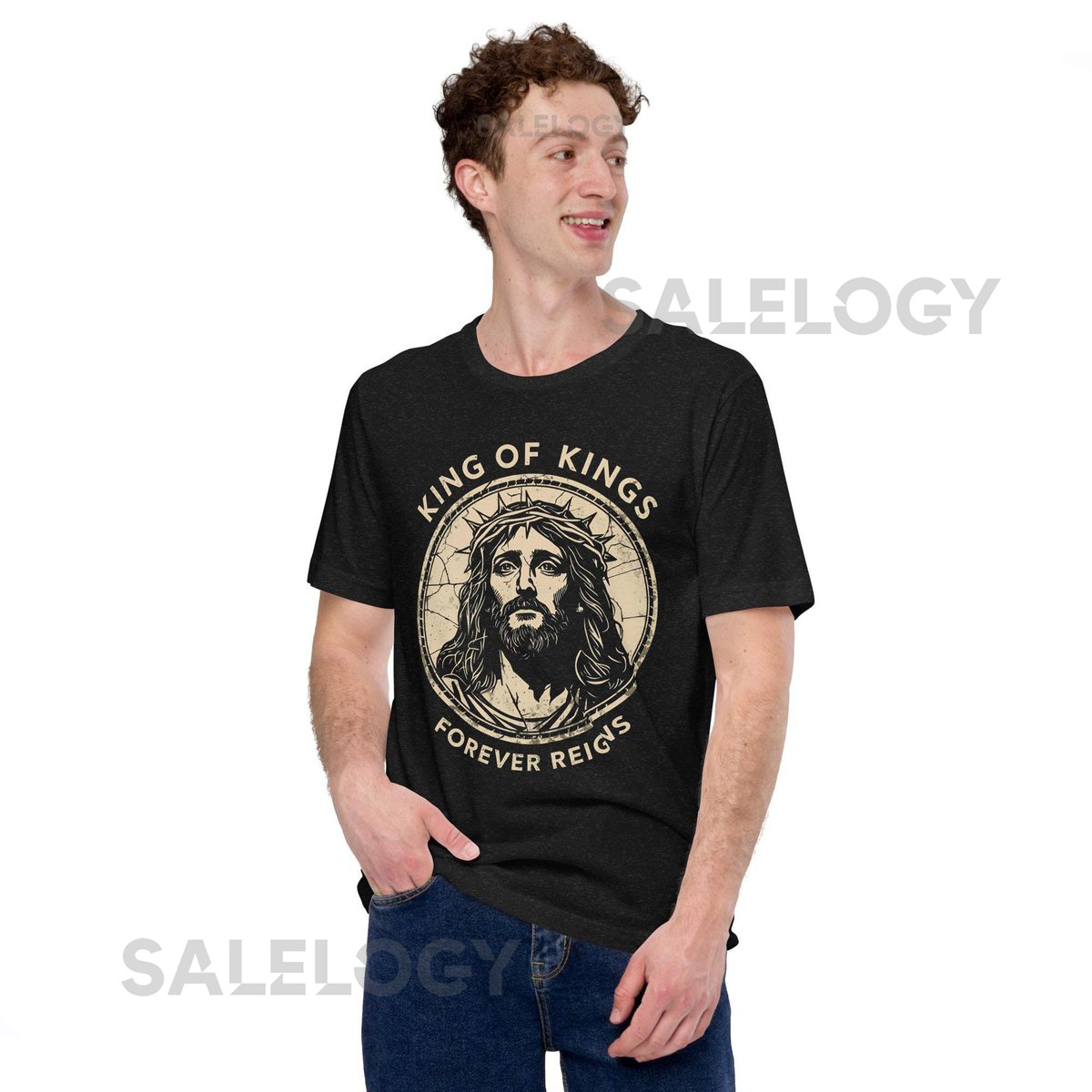 King of Kings Forever Reigns T-Shirt Unisex Bella Canvas Fit_223
