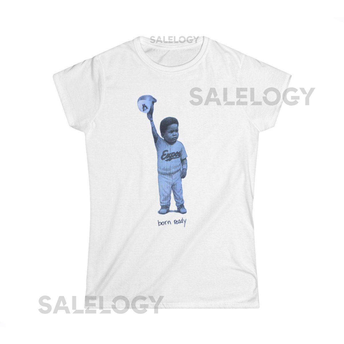 Born Ready Blue Jays Womens tee_104