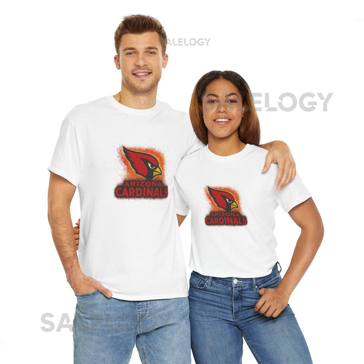 Arizona Cardinals Unisex Heavy Cotton Tee - Perfect for Game Day Sports Fans Tailgating Gifts Everyday Wear_50