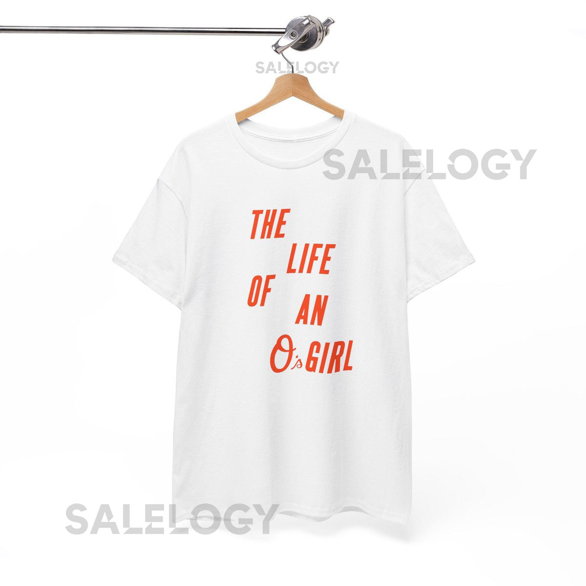 Life of an Os Girl Shirt Baltimore Baseball Tee Orioles Fan Gift Womens Game Day Shirt Camden Yards Outfit Maryland Pride Tee MD_384