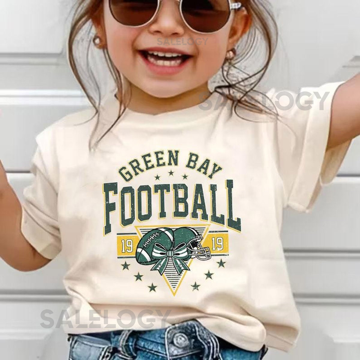 Vintage green bay Football Team T-Shirt for Kids and Adults Sporty Casual Tee with Bold Design and Comfortable Fit for Game Day Gift Fan_729