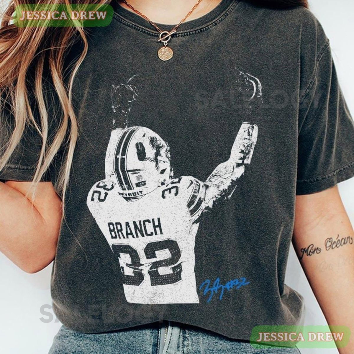 Vintage Brian Branch Detroit Football Shirt Brian Branch Middle Finger Shirt Detroit Football Shirt Brian Branch Detroit Lions Football_704