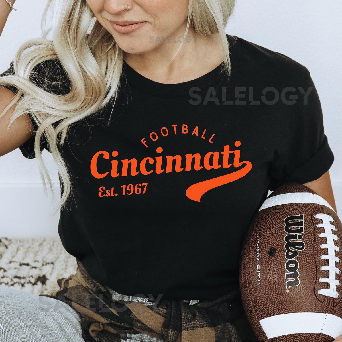 Cicinnati Football Game Day Tee Cincy Football Tailgate Shirt Bella Canvas 3001 Unisex Tee Vintage Football Shirt Cincy Fan Gift_478