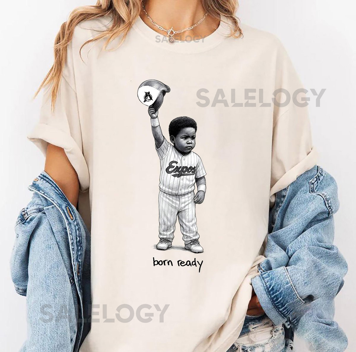 I Was Born Ready Vladimir Guerrero Jr. Baseball Shirt Baby Vladdy Shirts Baseball Toronto Blue Jays Shirt Vintage Vladdy Jr_534