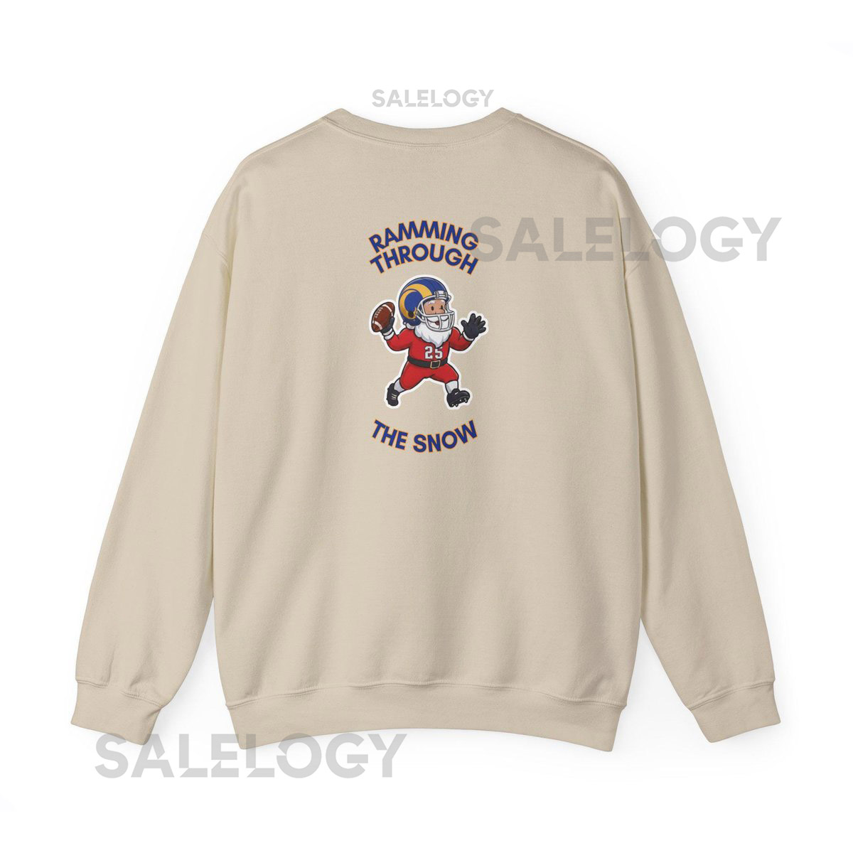 Los Angeles Rams Christmas Sweatshirt Football Fan Holiday Crewneck_97