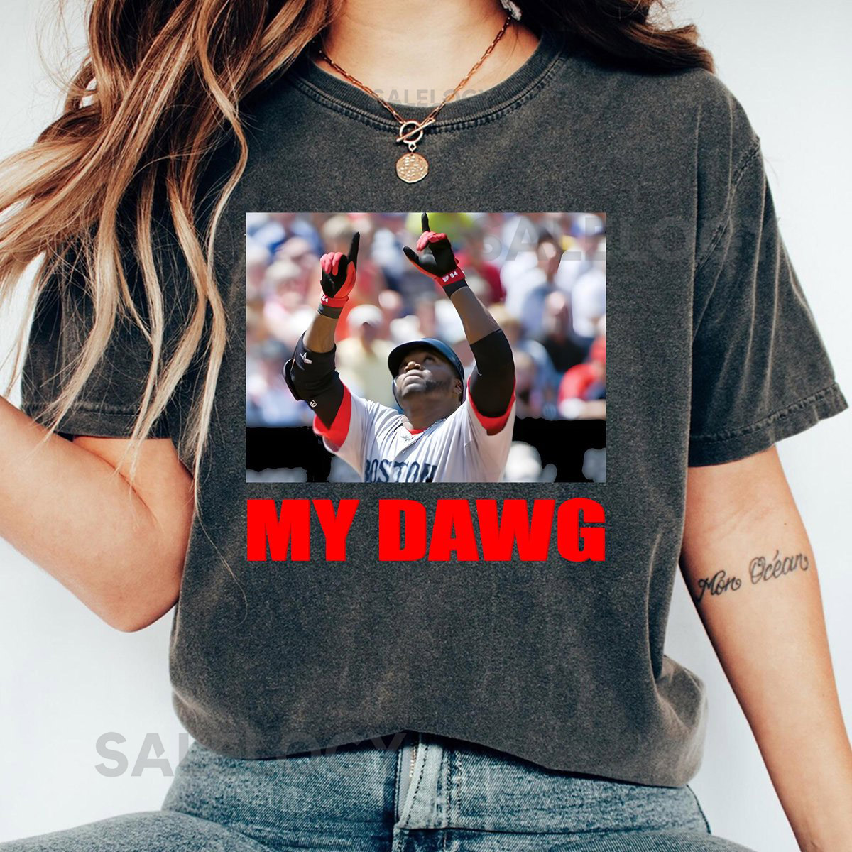 David Ortiz My Dawg Unisex T-Shirt Gift For Baseball Fan_283
