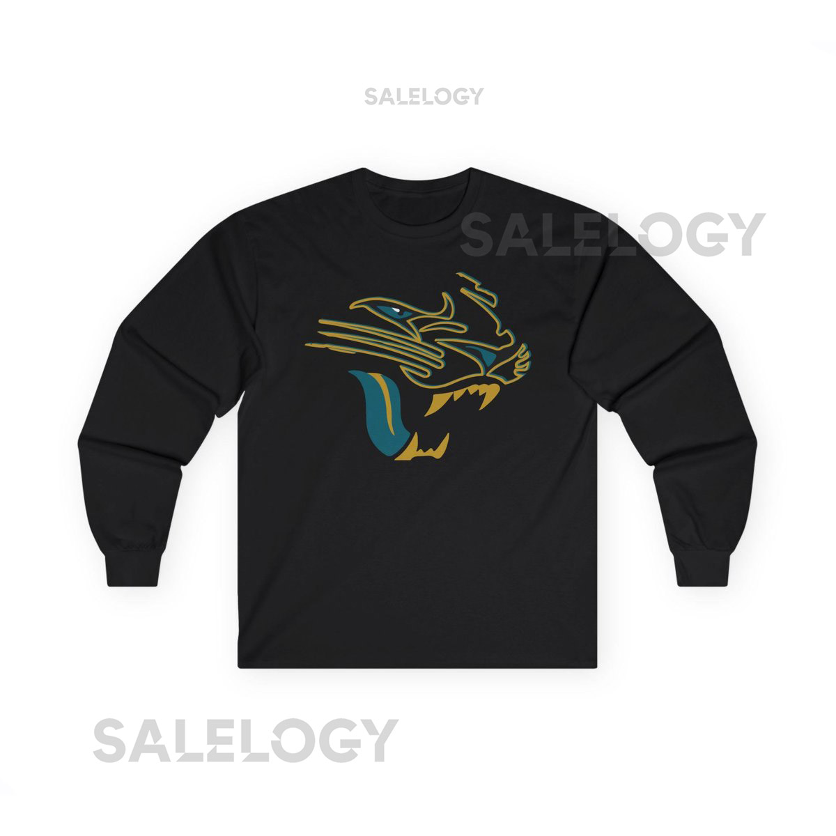 Long Sleeve Jags Football shirt Jags throwback Jacksonville Football Team Duuuval till we die Unique Jaguars vintage design D_757