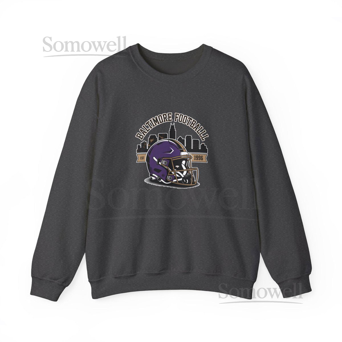 Baltimore Ravens Sweatshirt Football Team Apparel_156