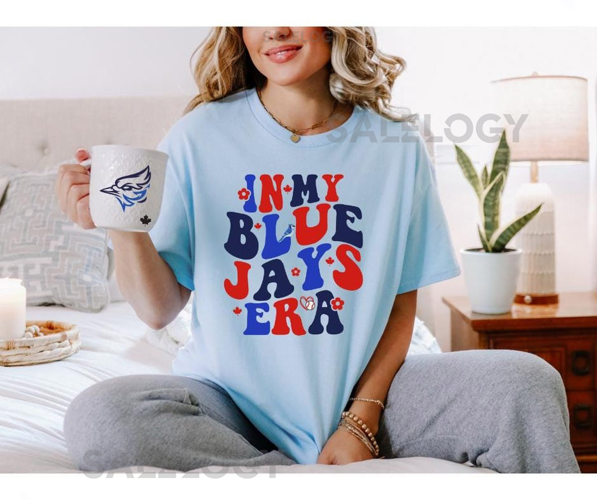 In My Blue Jays Era Shirt Toronto Baseball Fan Shirt Baseball Shirt_540