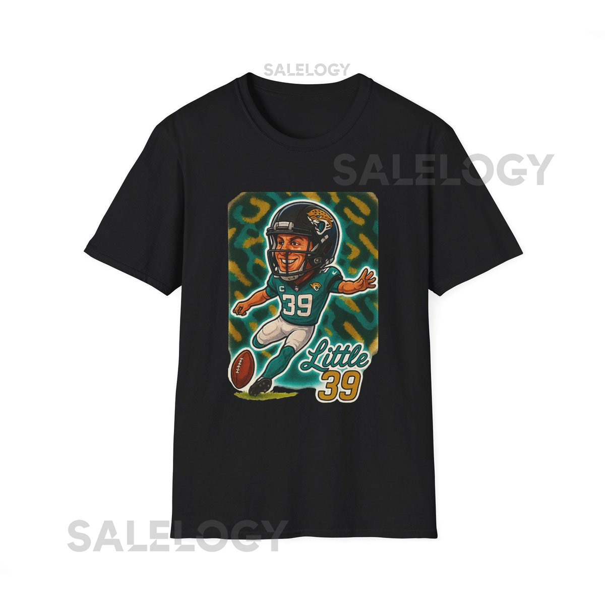 Cam Little Jacksonville Jaguars Caricature Unisex T-Shirt Sports Fan Gift Game Day Tee Football Lover Shirt Jacks_25