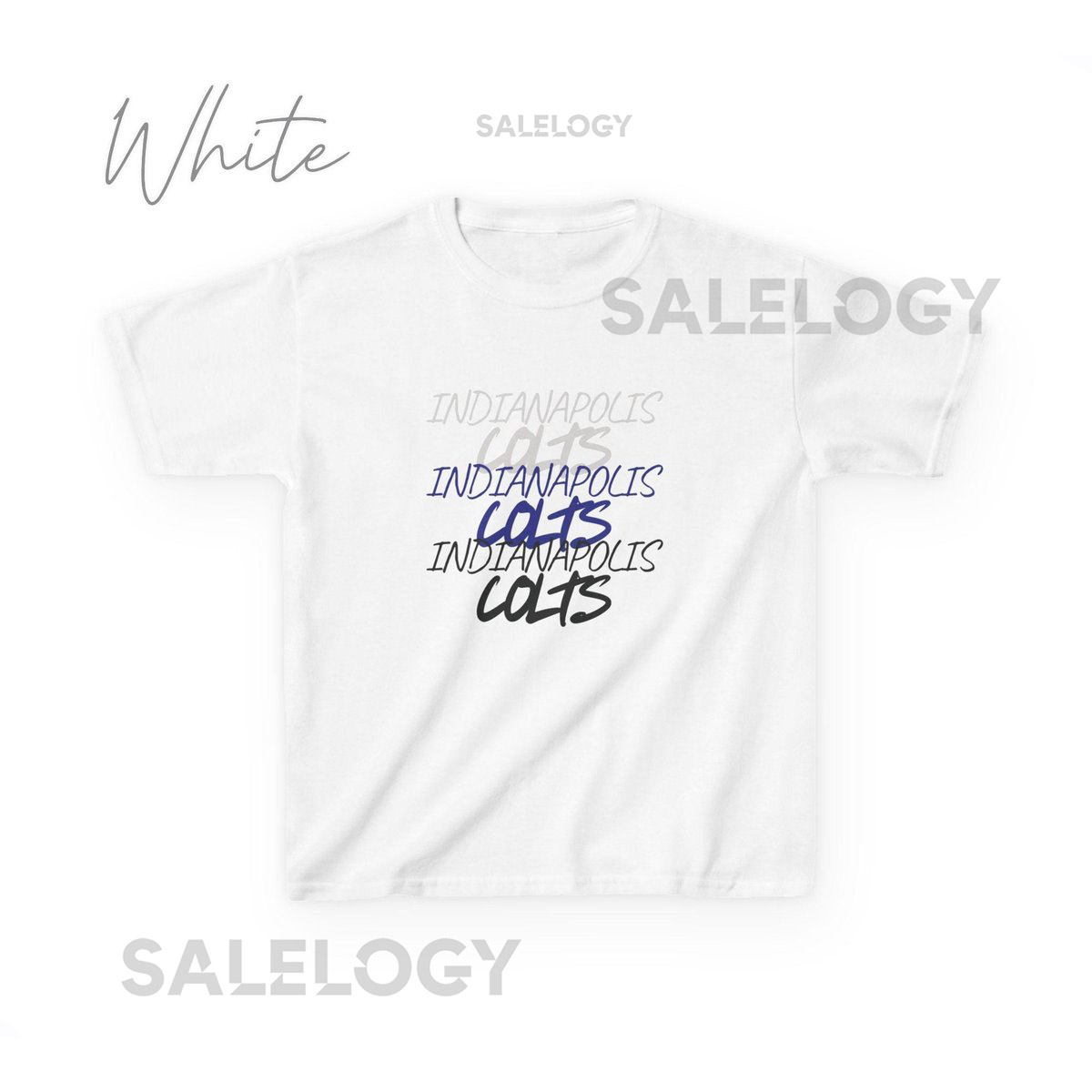 Kids Casual Indianapolis Colts Tee Sports Fan_743