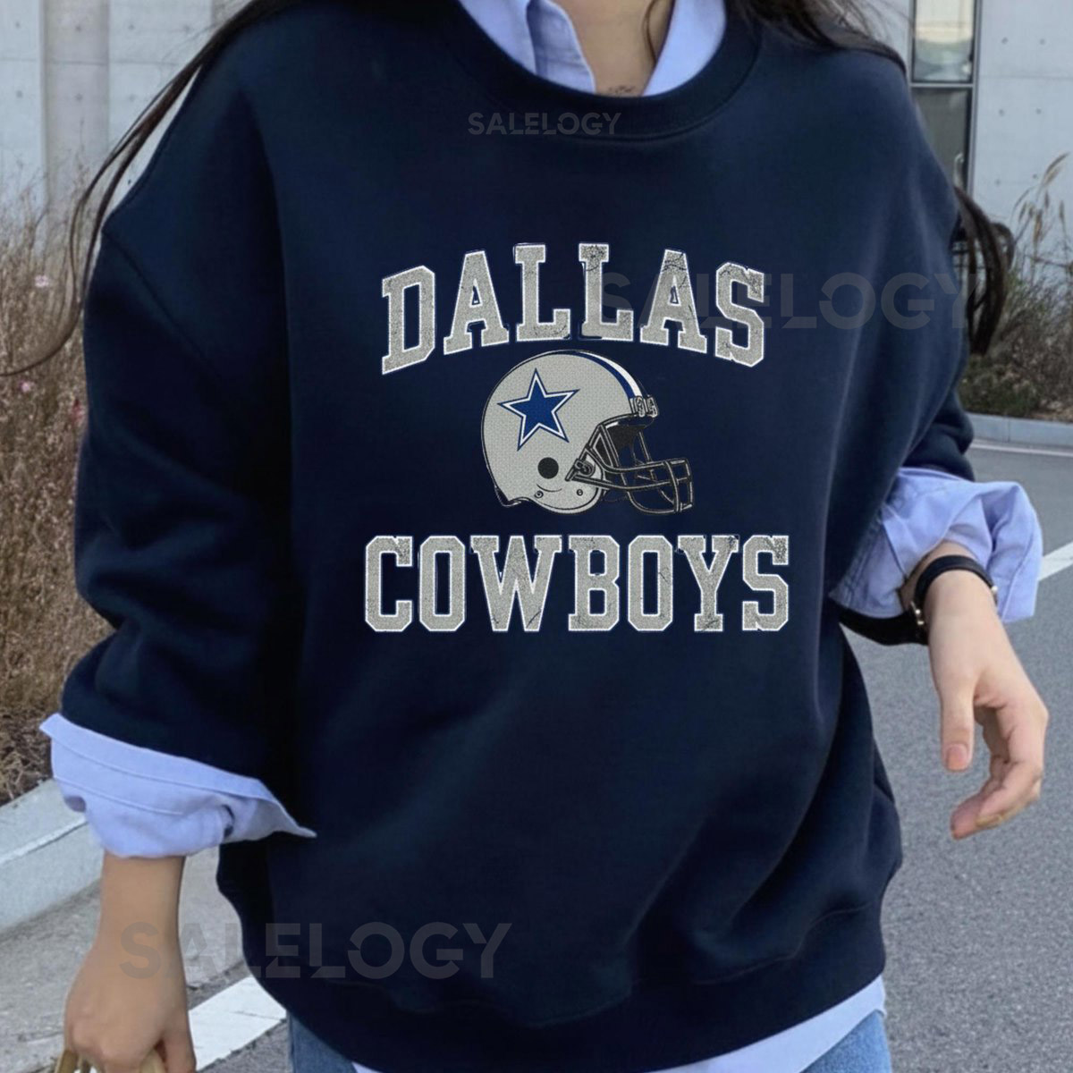 Dallas Cowboys Fan Unisex Crewneck Sweatshirt Sports Apparel Game Day Clothing Fan Gear Comfortable Ride Football Merchandise_130
