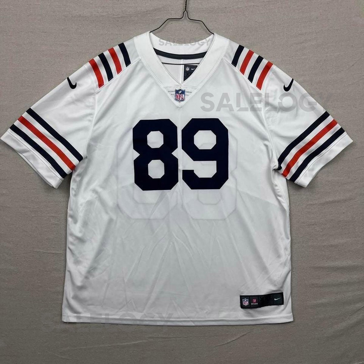 Nike Mike Ditka White Chicago Bears 2019 Alternate Retired Player Game Jersey_804