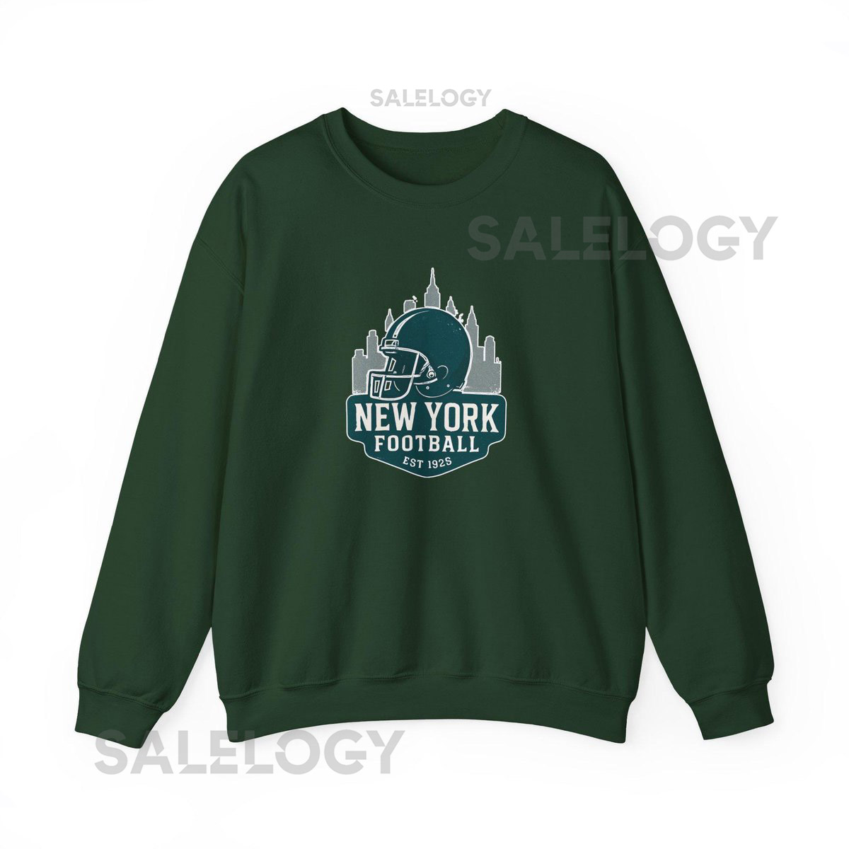 New York Jets Crewneck Sweatshirt Football Fan Apparel_370