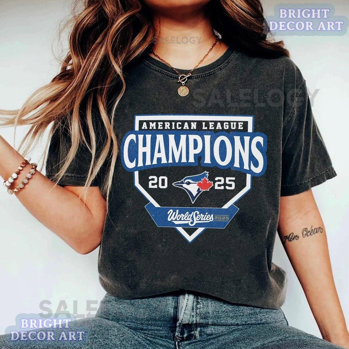 Toronto Blue Jays American League Champions T-Shirt AL Champs 2025 Vintage Tee Jays Postseason Comfort Colors Fan Gift_310