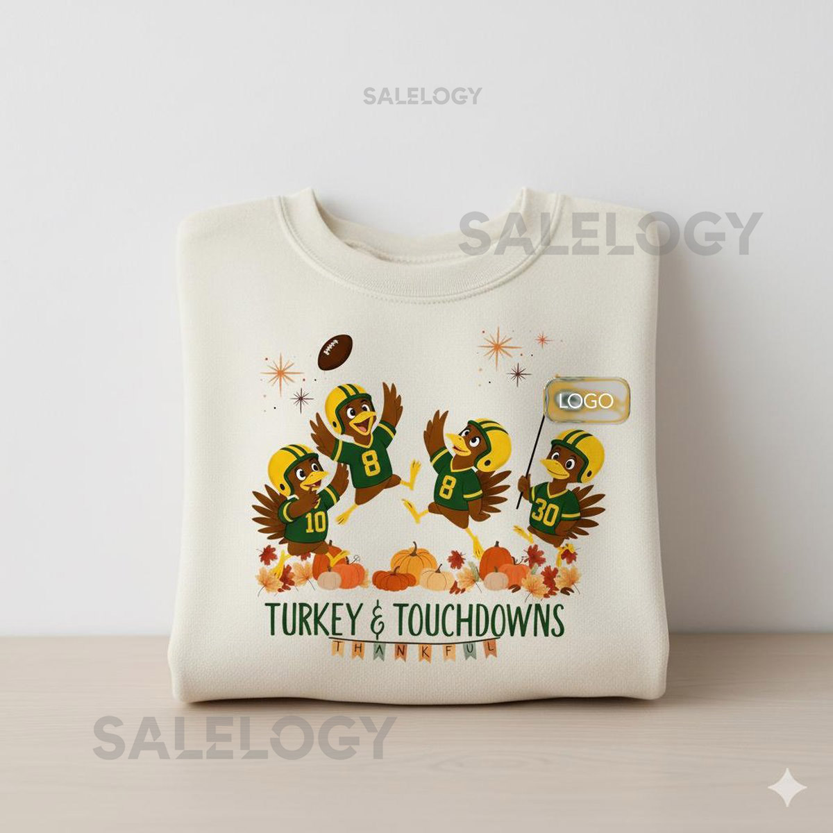 Packers Thanksgiving Shirt Football Thanksgiving Turkey Shirt Packers Fall Season SHIRTGame Day ShirtFootball Lover GiftTouchdown Shirt_624